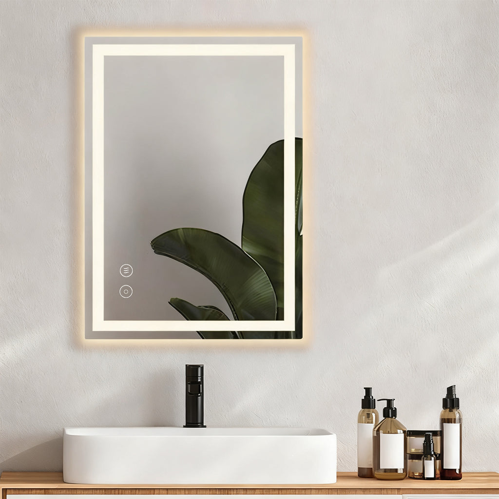 Bathroom Mirror with Lighting 50 x 70 cm