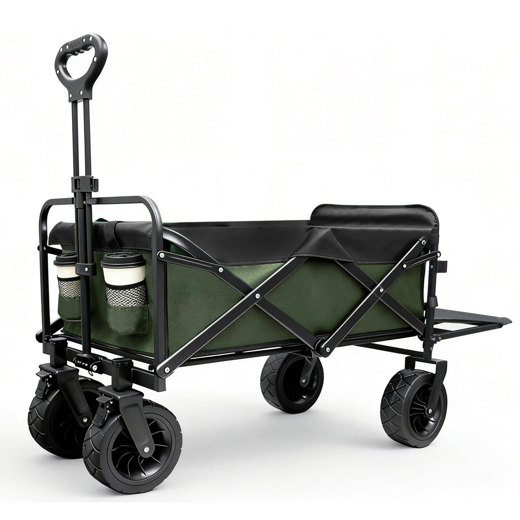 Handcart Foldable 250 L 200 kg Load Capacity Off-Road