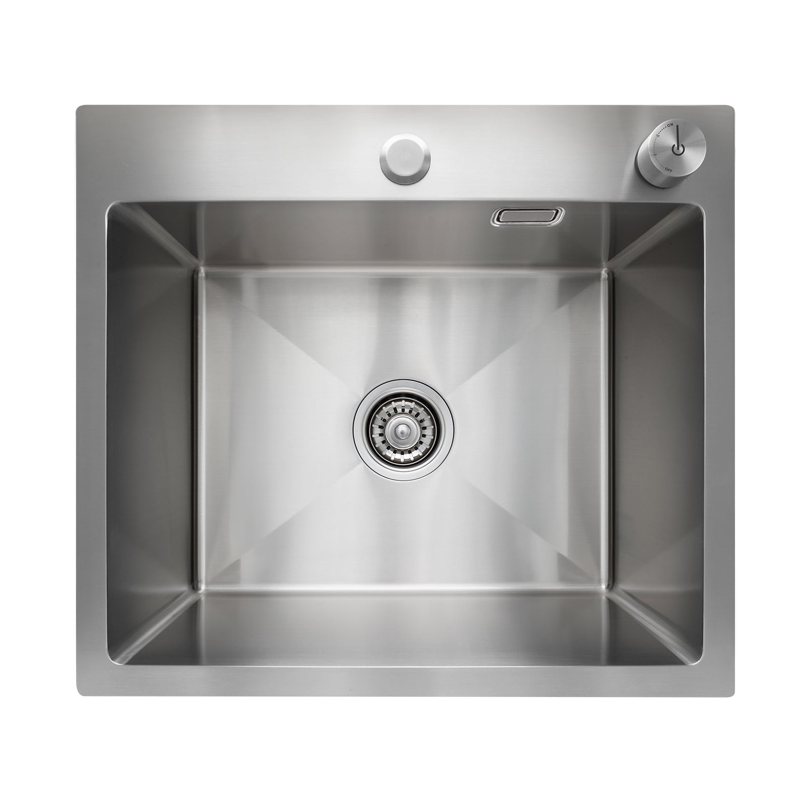 Kitchen Sink Stainless Steel 50 x 45 cm