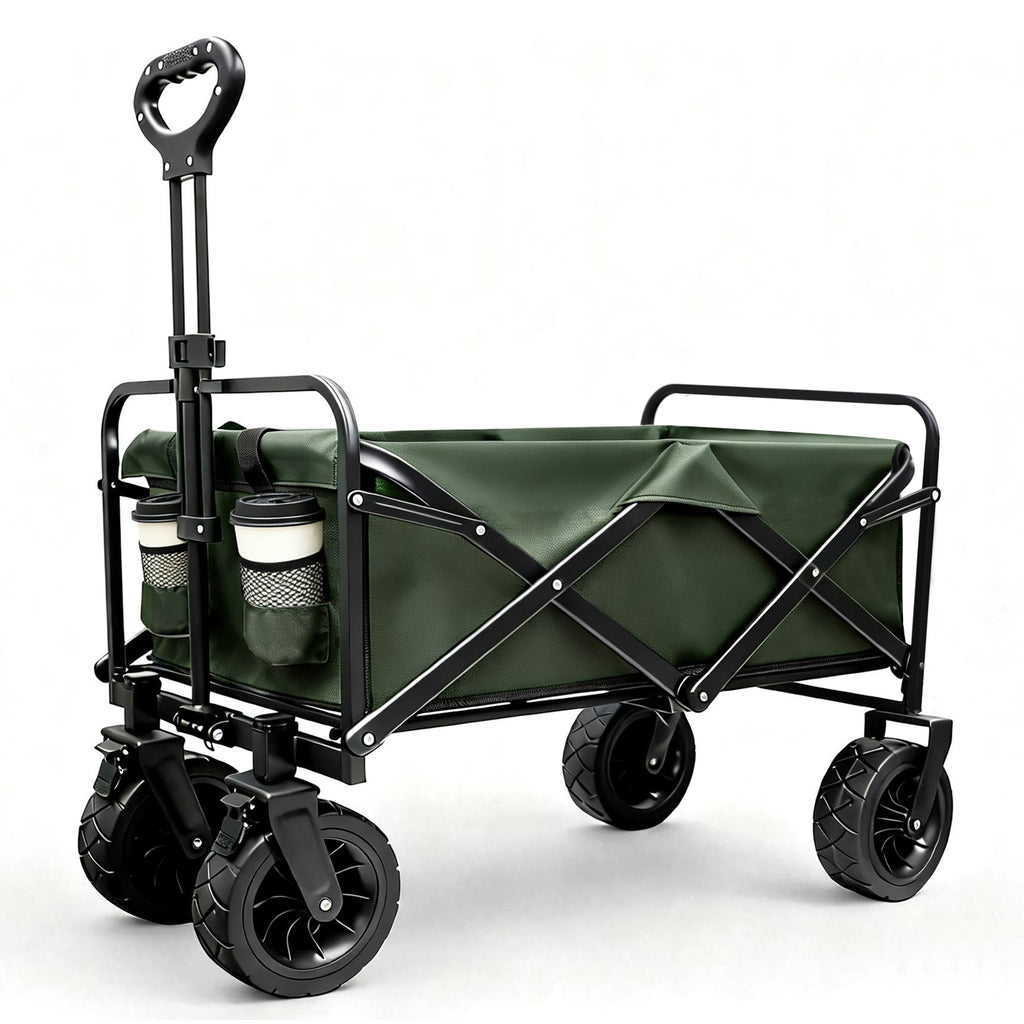 Handcart Foldable 200 L 200 kg Load Capacity Off-Road