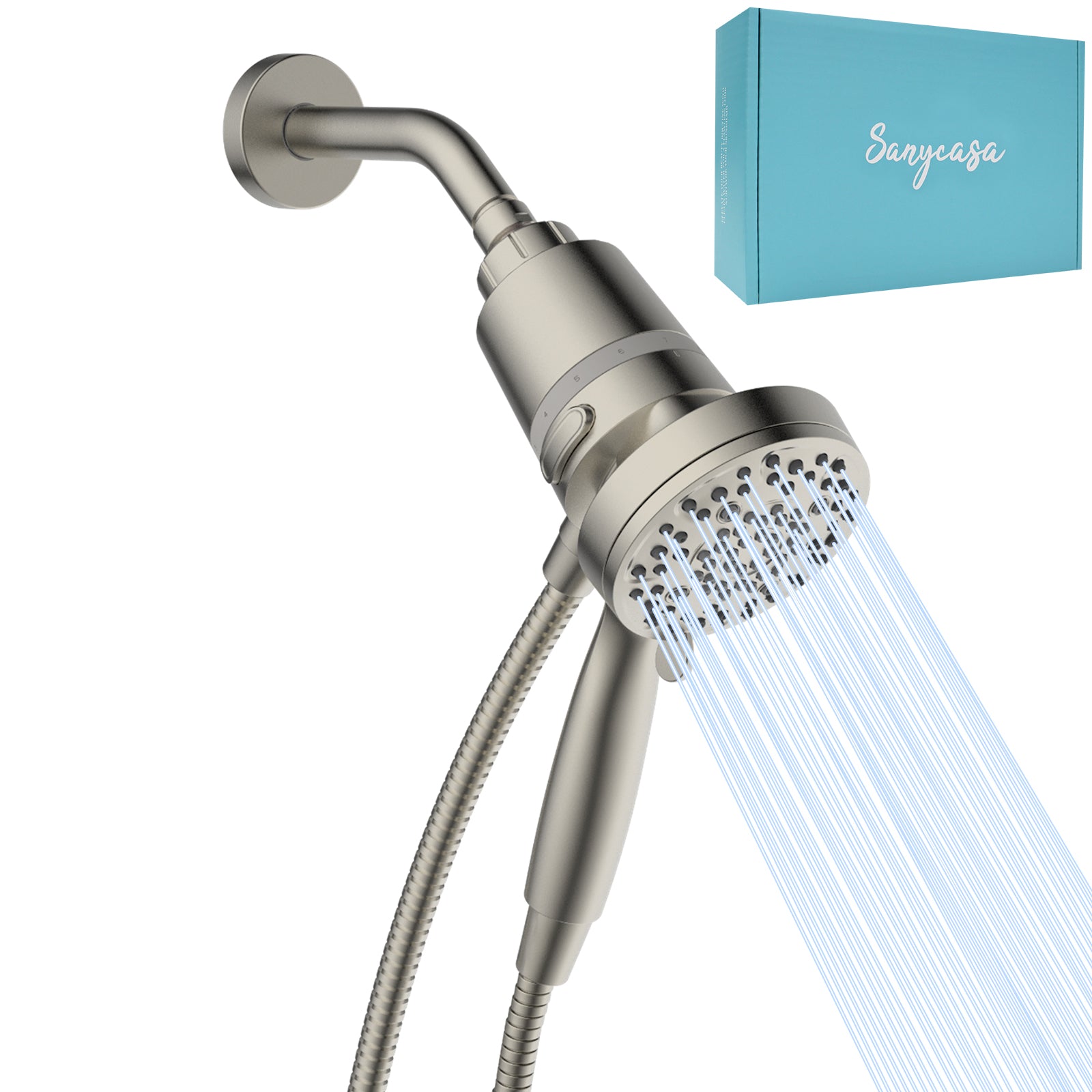 Filtered Shower Head with Handheld